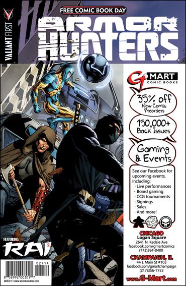 Valiant FCBD 2014 Armor Hunters Special issue nn-BX G-Mart Cover