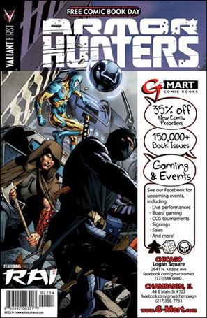 Valiant FCBD 2014 Armor Hunters Special issue nn-BX G-Mart Cover