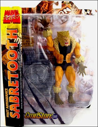 Marvel Select figure 46-B Sabretooth (First Appearance)