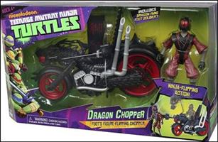 Teenage Mutant Ninja Turtles (2012) Vehicles and Playsets figure 2 Dragon Chopper with Foot Soldier