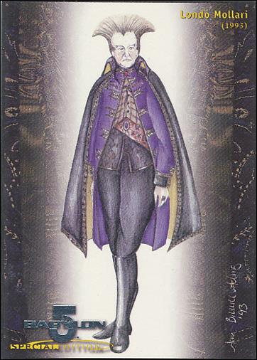Babylon 5 Special Edition (Costumes Subset) card C4 Londo Mollari (1993)