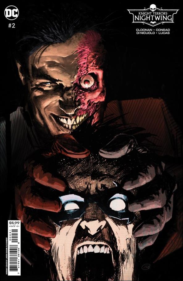 Knight Terrors: Nightwing issue 2-C Jason Shawn Alexander Cardstock Cover
