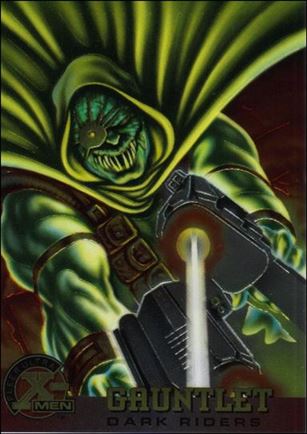 1996 Fleer Ultra X-Men All Chromium (Base Set) card 44 Gauntlet