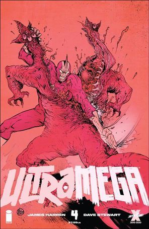 Ultramega issue 4-B Paul Pope Cover
