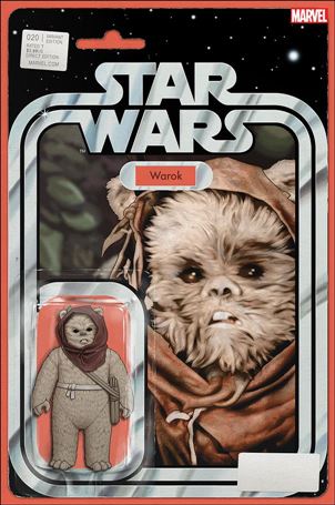 Star Wars (2020) issue 20-C John Tyler Christopher Action Figure Cover