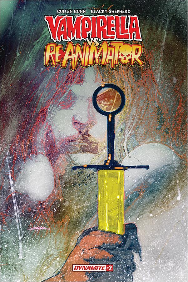 Vampirella vs Reanimator issue 2-B Stuart Sayger Cover