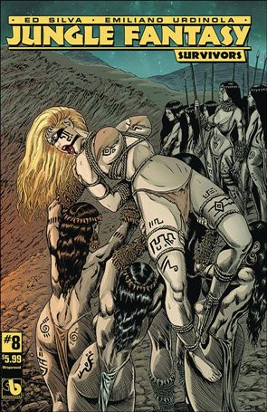 Jungle Fantasy: Survivors issue 8-W Wraparound Cover