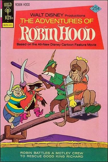 Walt Disney Productions the Adventures of Robin Hood issue 6