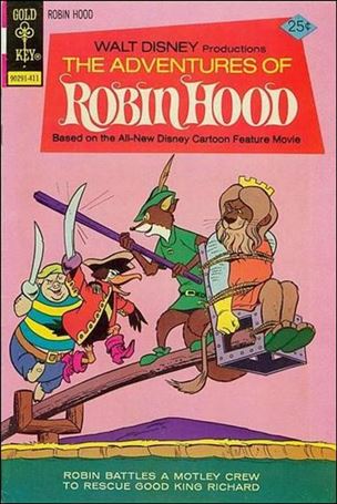 Walt Disney Productions the Adventures of Robin Hood issue 6