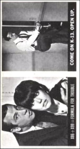 Get Smart (2-Card Uncut Panel Subset) card 18 30 Card #18 and card #30
