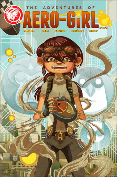 Adventures of Aero-Girl issue 2-B Jose Garcia Cover