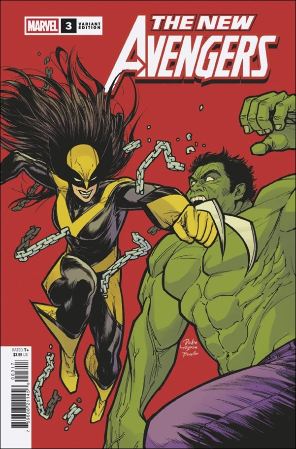New Avengers (2025) issue 3-E Rickie Yagawa 1:25 Cover