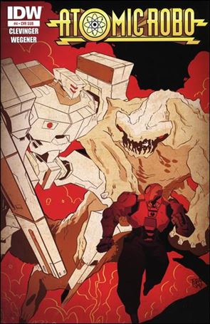 Atomic Robo and the Ring of Fire issue 4-B Tessa Stone Subscription Cover