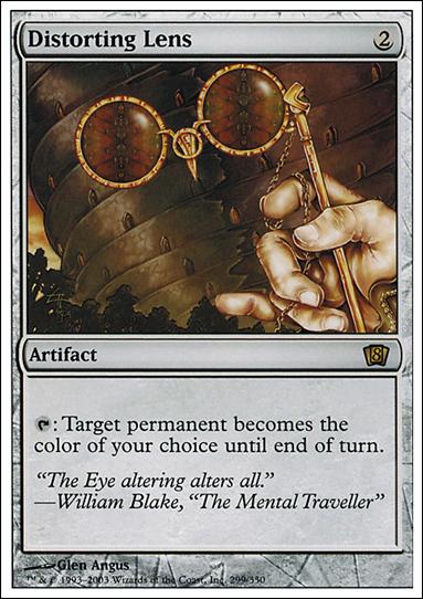 Magic the Gathering: 8th Edition (Base Set) card 299 Distorting Lens