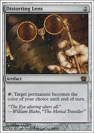 Magic the Gathering: 8th Edition (Base Set) card 299 Distorting Lens