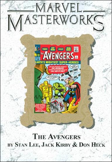 Marvel Masterworks: The Avengers issue 1-B Marble Cover Vol 4 1/1000