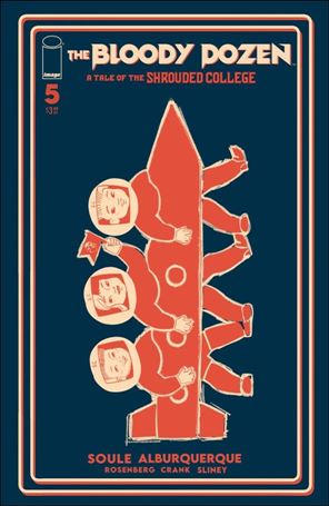 Bloody Dozen: A Tale of the Shrouded College issue 5-C Will Sliney 1:10 Cover
