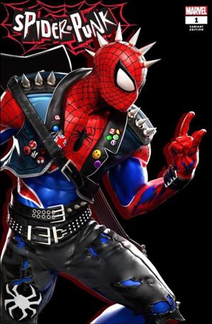 Spider-Punk: Arms Race issue 1-K Raf Grassetti KRS Comics Exclusive Cover