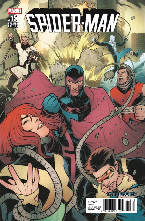 Spider-Man (2016) issue 15-B Elizabeth Torque Resurrxion Cover