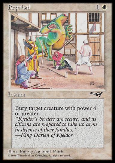 Magic the Gathering: Alliances (Base Set) card 13-B Reprisal