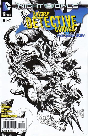 Detective Comics (2011) issue 9-E Tony Daniel 1:200 Sketch Cover