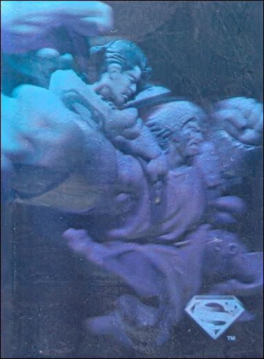 Superman Holo Series (Silver Hologram Base Set) card 44 Light Fight!