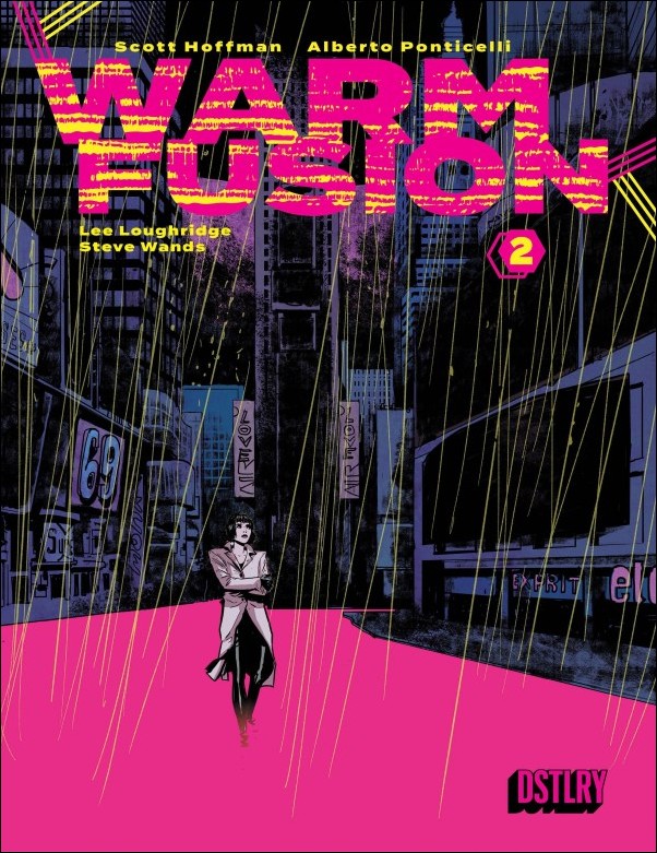 Warm Fusion issue 2 Alberto Ponticelli Pink Logo Cover