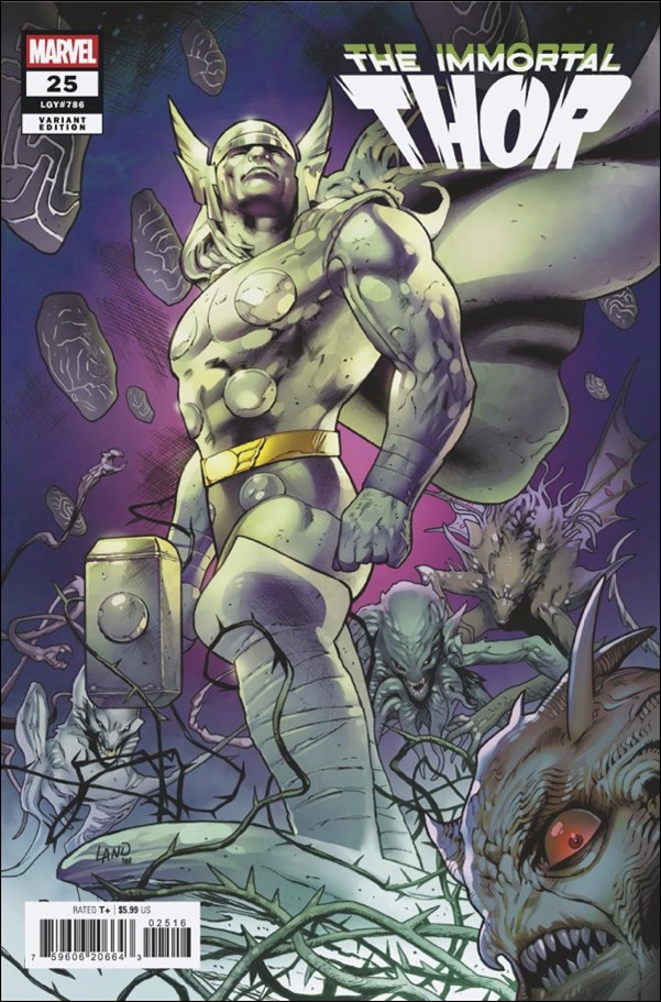 Immortal Thor issue 25-D Greg Land 1:25 Cover