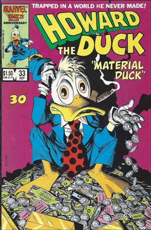 Howard the Duck (1976) issue 33-B Error Cover