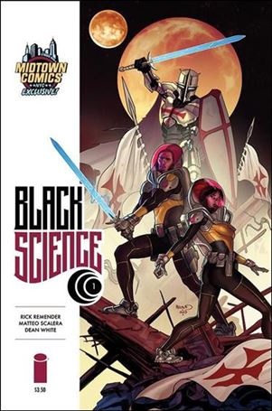 Black Science issue 1-F Paul Renaud Midtown Comics Cover