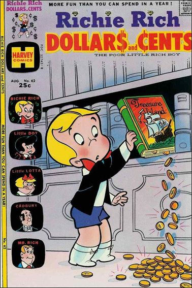 Richie Rich Dollars & Cents issue 62