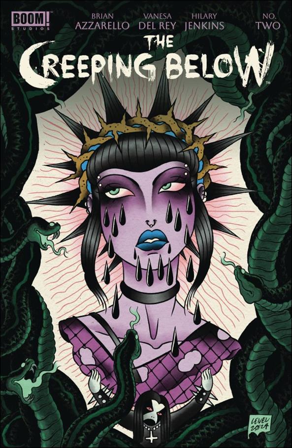 Creeping Below issue 2-B Brian Level Cover