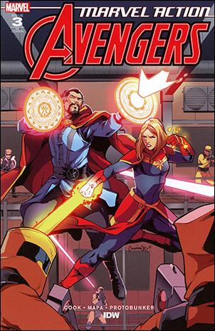 Marvel Action: Avengers (2020) issue 3-C Ruairi Coleman & Bracadri Curry 1:10 Cover