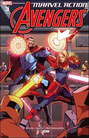 Marvel Action: Avengers (2020) issue 3-C Ruairi Coleman & Bracadri Curry 1:10 Cover