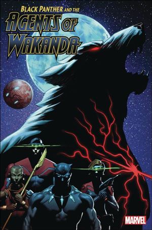 Black Panther and the Agents of Wakanda issue 4 Jorge Molina Cover