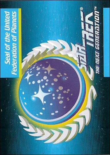 Star Trek: The Next Generation - Inaugural Edition (Base Set) card 77 Seal of the United Federation of Planets