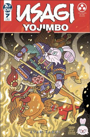 Usagi Yojimbo (2019) issue 7-B Campbell Whyte 1:10 Cover