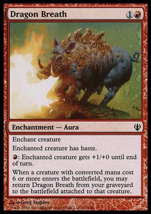 Magic the Gathering: Archenemy (Base Set) card 33 Dragon Breath
