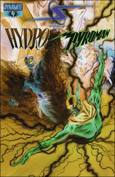 Project Superpowers (2008) issue 4-E Hydro and Pyroman Negative Cover
