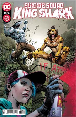 Suicide Squad: King Shark issue 3 Trevor Hairsine Cover