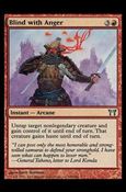 Magic the Gathering: Champions of Kamigawa (Base Set) card 158 Blind with Anger