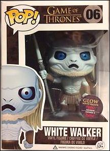 POP! Game of Thrones figure 6-B White Walker (Glow-in-the-Dark) HMV Exclusive