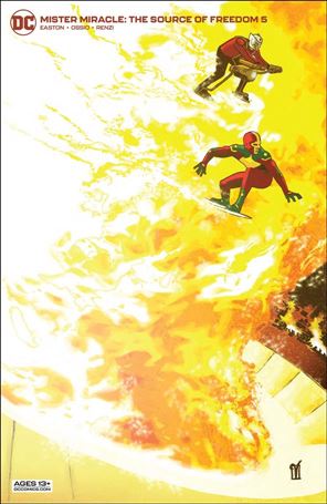 Mister Miracle: The Source of Freedom issue 5-B Valentine De Landro Cardstock Cover