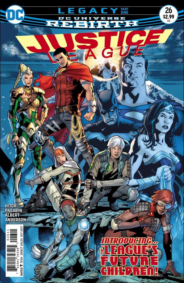 Justice League (2016) issue 26 Bryan Hitch Cover