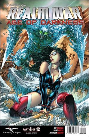 Grimm Fairy Tales Presents Realm War: Age of Darkness issue 4 Harvey Tolibao Cover