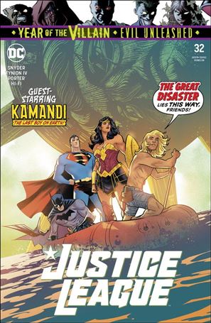 Justice League (2018) issue 32 Francis Manapul Cover