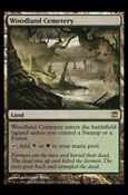 Magic the Gathering: Innistrad (Base Set) card 249 Woodland Cemetery