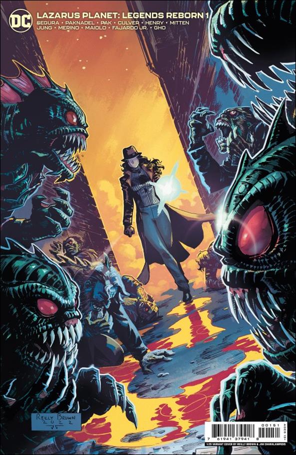 Lazarus Planet: Legends Reborn issue 1-E Reilly Brown 1:25 Cardstock Cover