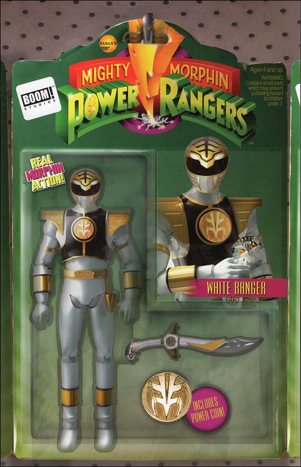 Mighty Morphin Power Rangers issue 7-D David Ryan Robinson Action Figure Cover