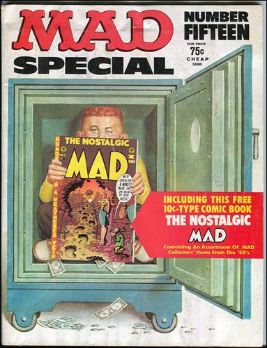 MAD Special  issue 15 Nostalgic Mad comic insert